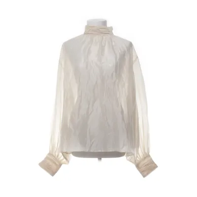 Blus (Beige) från H&M Modern Classic Lyocell, Polyester