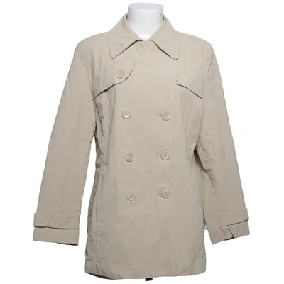 Trenchcoat (Beige) fra Ritva Falla Bomuld, Polyurethan