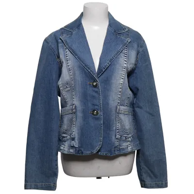 Denim jacket (Blue) from Onado Cotton, Elastane