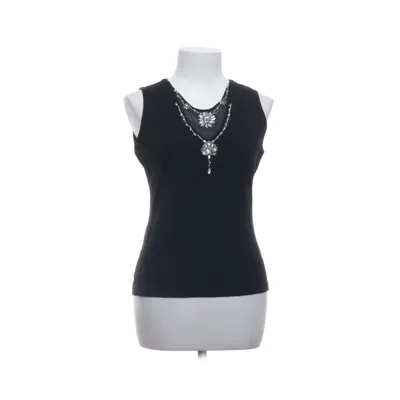 Tank Top (Black) from Apriori Polyurethane, Viscose