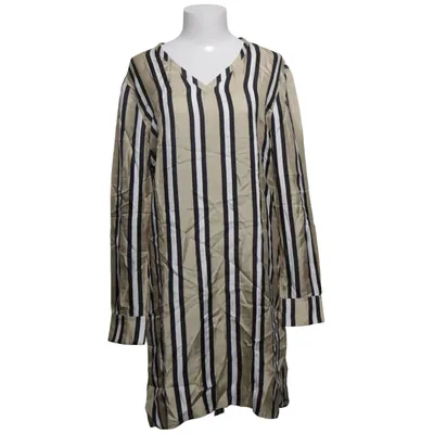 Robe (Beige, Noir, Blanc) de Anni Carlsson Acétate, Soie