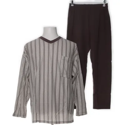 Pyjamasz (Brun, Beige) fra Ammann Bomuld, Modal