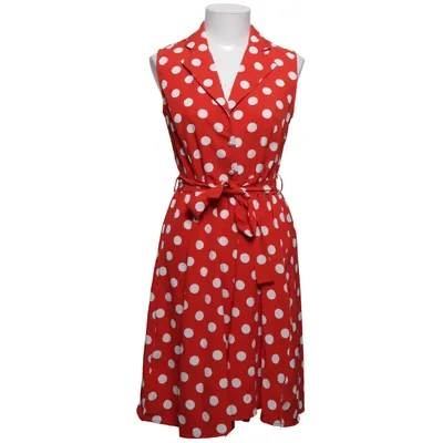 Robe (Rouge, Blanc) de My Star Polyester