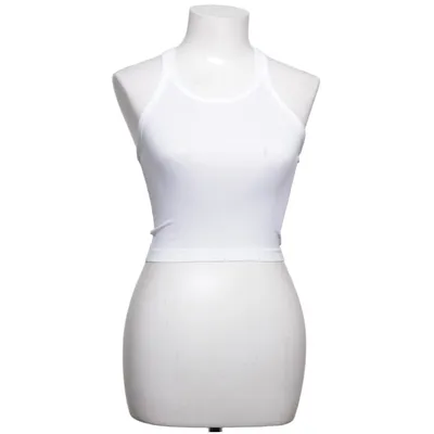 Træningstanktop (Hvid, Grå) fra Lululemon Elastan, Nylon, Genanvendt polyester