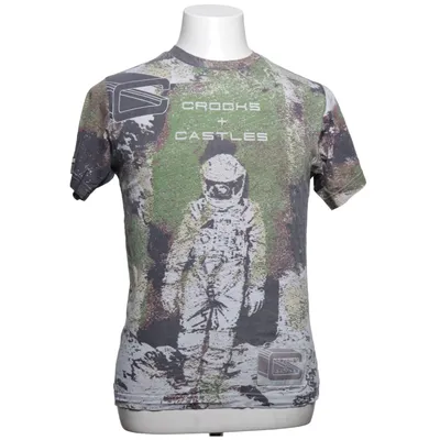 T-shirt (Green, Gray, Multicolored) from Crooks & Castles