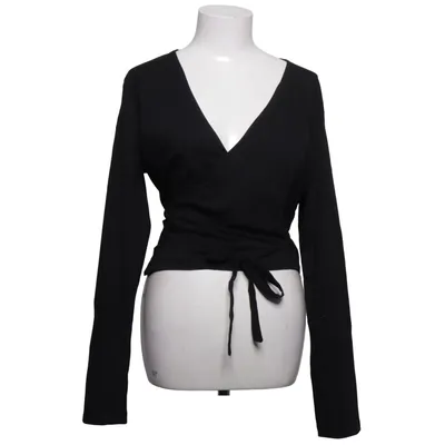 Wrap cardigan (Black) from Collusion Cotton, Elastane