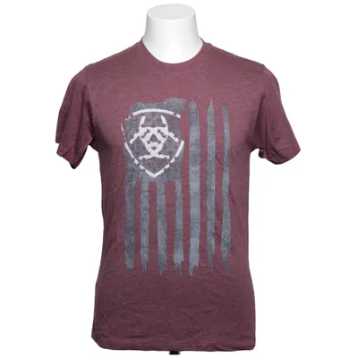 T-shirt (Röd) från Ariat Bomull, Polyester