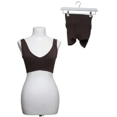 Trainingsset (Bruin) van Aim'n Elastaan, Polyamide