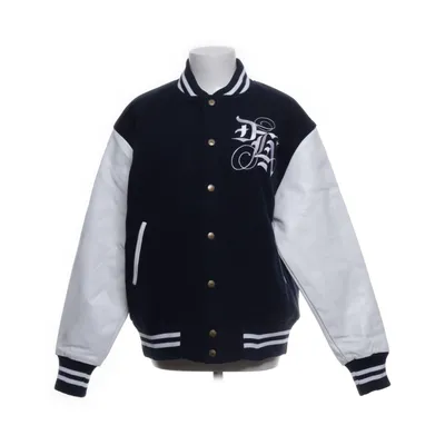 Collegejacka (Blå, Vit) från DePalma Skinn, Nylon, Polyester, Ull