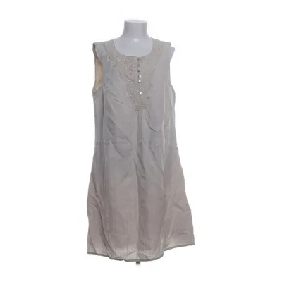 Jurk (Beige) van Isolde Linnen, Polyester