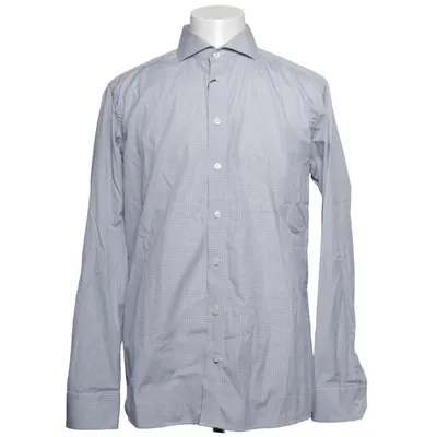 Shirt (Blue, White) from Eton Cotton