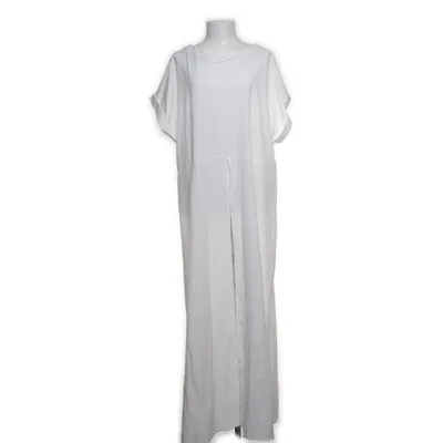 Robe longue (Blanc) de Vonda Élasthane, Polyester