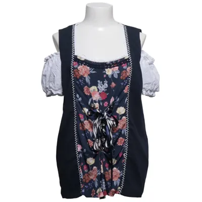 Dirndl (Bleu, Blanc, Multicolore) de Janet & Joyce Coton, Élasthane