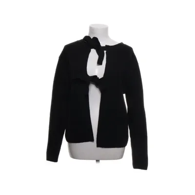 Wikkelvest (Zwart) van Pieces Elastaan, Gerecycled polyester, Wol