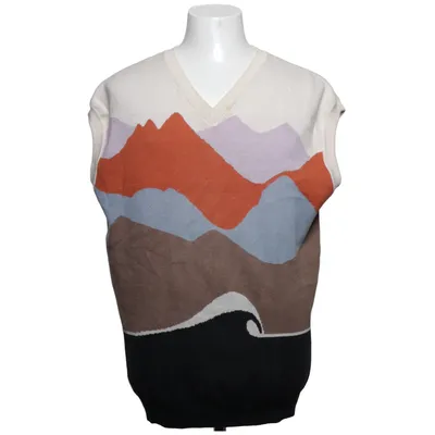 Pullunder (Weiß, Braun, Schwarz, Mehrfarbig) von Knowledge Cotton Apparel Bio-Baumwolle