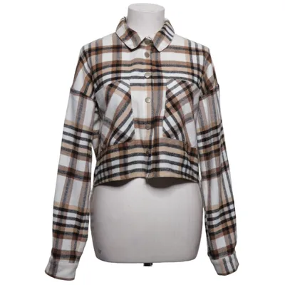 Overshirt (Wit, Bruin, Zwart) van Noisy May Acryl, Nylon, Gerecycled polyester, Viscose