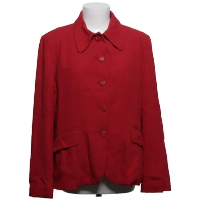 Blazer (Red) from Joy Polyester, Viscose