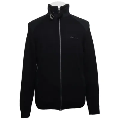 Strickjacke (Schwarz) von Dahlin Acryl, Merinowolle