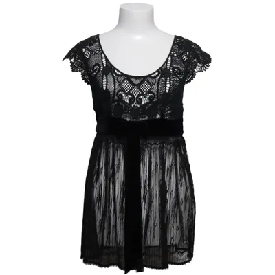 Top (Sort) fra Collette Dinnigan Bomuld, Elastan, Polyamid, Silke, Viscose