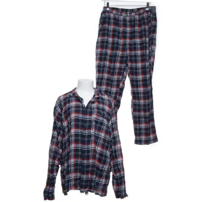 Pyjamas (Blå, Röd, Vit) från Åhléns Bomull