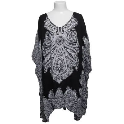 Kaftan (Zwart, Wit) Viscose
