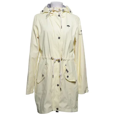 Manteau imperméable (Jaune) de Schmuddelwedda Coton, Polyester, Polyuréthane