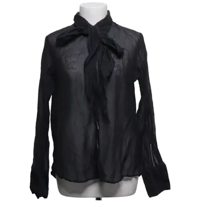 Strikblouse (Zwart) van (The Mercer) N.Y.