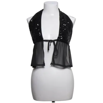 Halternecktopp (Svart) från ASOS Design Elastan, Metallfiber, Polyester