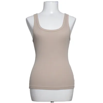 Tank Top (Beige) from Gina Tricot Cotton, Elastane
