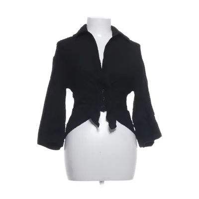 Wikkelblouse (Zwart) van Zara