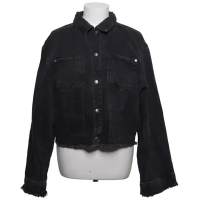 Veste en jean (Gris) de LXA Coton recyclé