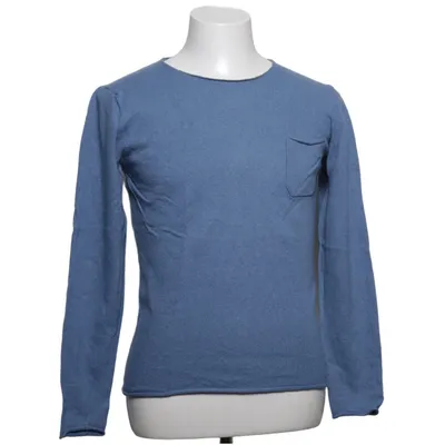 Pull-over (Bleu) de Wool & Co Cachemire, Laine de mouton, Polyamide, Viscose