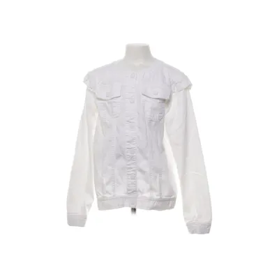 Jeansjacka (Vit) från United Colors of Benetton Bomull, Elastan, Polyester