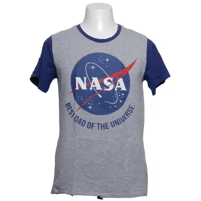 T-shirt (Best Dad Of The Universe) de Nasa Coton, Viscose