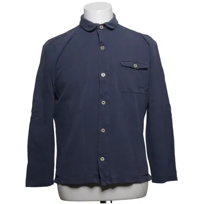 Shirt (Blue) from Sartorial Leisure by Oscar Jacobson Cotton