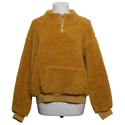Fleece sweater (Yellow) from Size 8 Needle Polyester