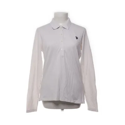 Rugby shirt (Wit) van U.S. Polo Assn. Katoen, Elastaan