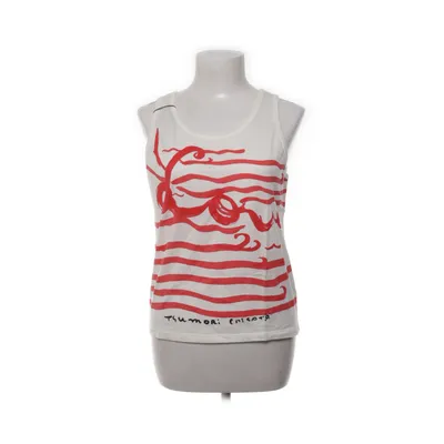 Tank­top (Weiß, Rot) von Petit Bateau Baumwolle