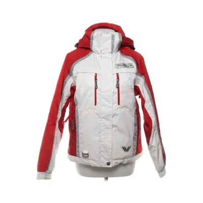 Skidjacka (Vit, Röd) från Phenix Polyester, Nylon