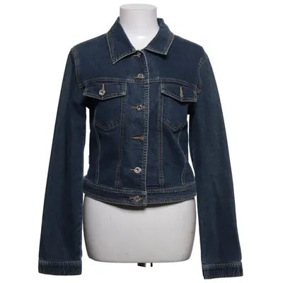 Denim jacket (Blue) from Hamnett Cotton, Elastane, Polyester