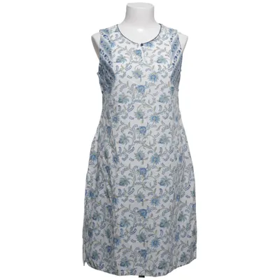 Kjole (Hvid, Blå) fra Fabindia