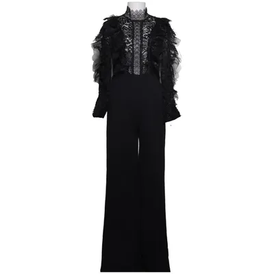 Buksedragt (JP8973FN) fra Fashion Nova Elastan, Polyamid, Polyester
