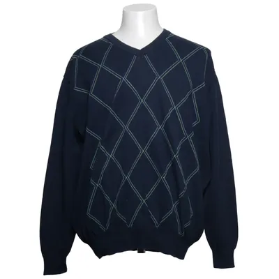 Pullover (Blue, Green) from Oscar Jacobson Cotton