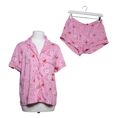 Pyjamas (Rosa, Röd, Vit) från Chelsea Peers Elastan, Återvunnen polyester