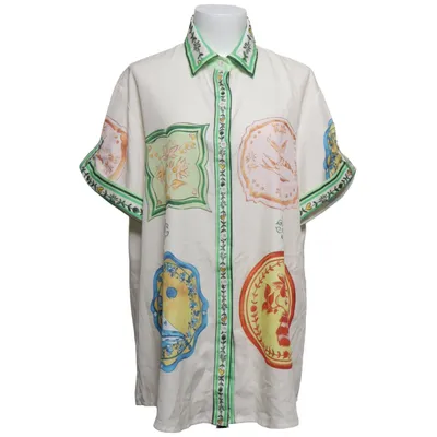 Chemise à manches courtes (Beige, Multicolore) de X&Z Polyester