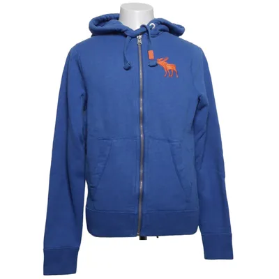 Hoodie (Blue) from Abercrombie & Fitch Cotton, Polyester