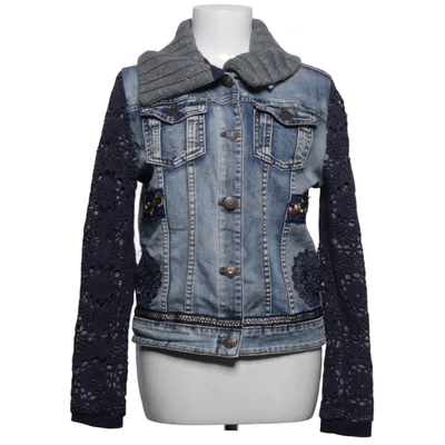 Denimjakke (Blå, Flerfarvet) fra Desigual Bomuld, Polyester, Viscose
