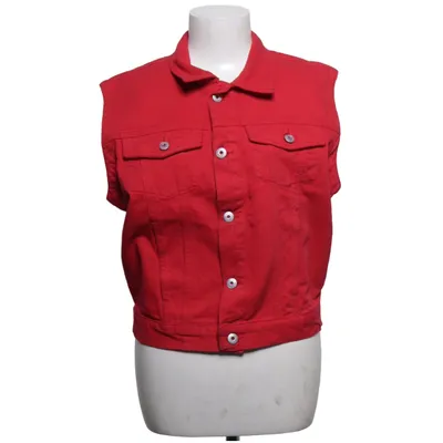 Denim vest (Red) from Jinglers Cotton