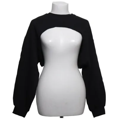 Crop top (Zwart) van Divided by H&M Katoen, Polyester