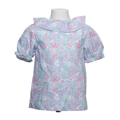 Blouse (Bleu, Violet, Rose)